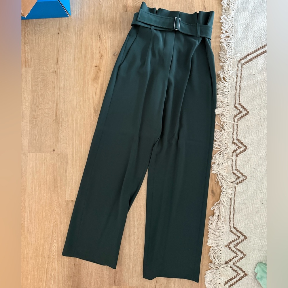 Aritzia Babaton Forest Green Pants